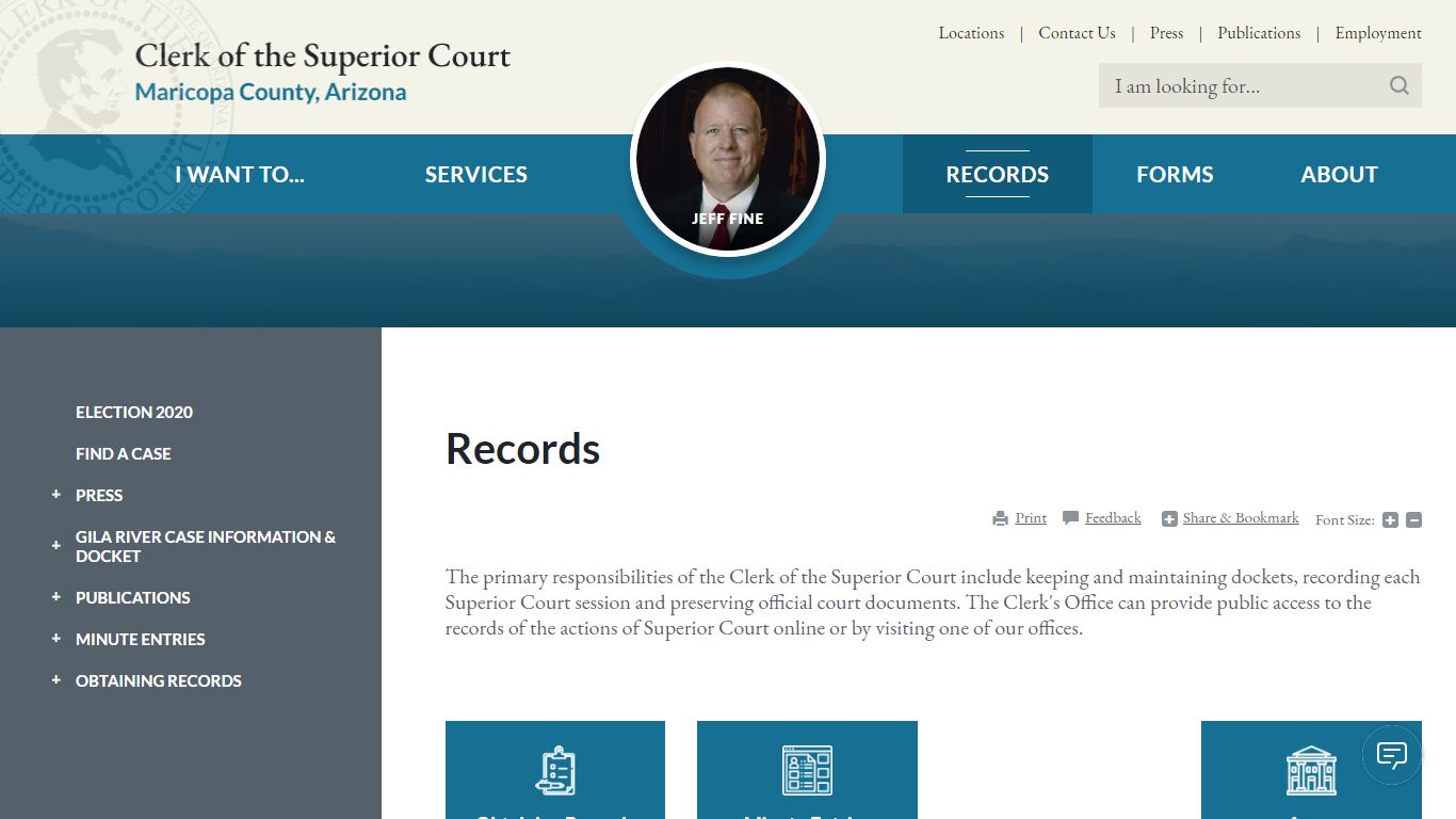 Records | Maricopa County Clerk of Superior Court